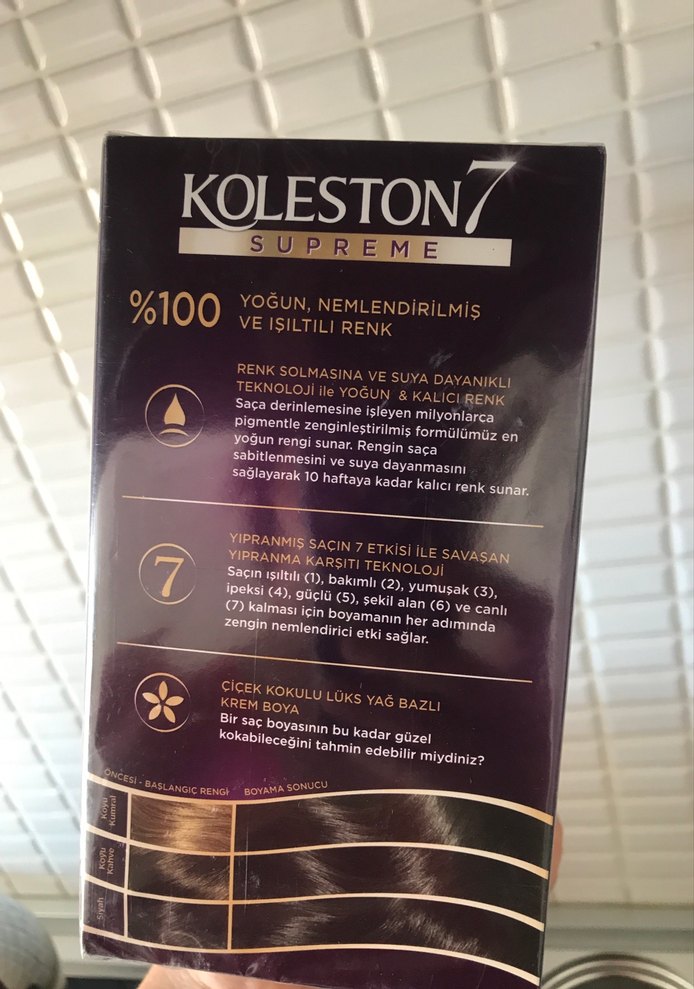 Koleston 7 Supreme Saç Boyası 20 Numara - Görsel 3