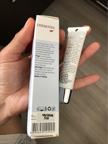 Dermalogica Göz çevresi kremi