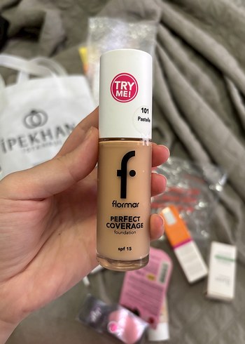 Flormar Perfect Coverage Fondöten 101 Pastel