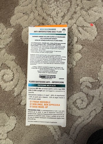 Garnier güneş koruyucu krem - Görsel 2