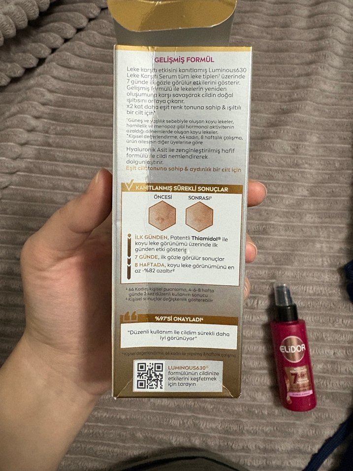 Nivea luminous leke serumu - Görsel 3