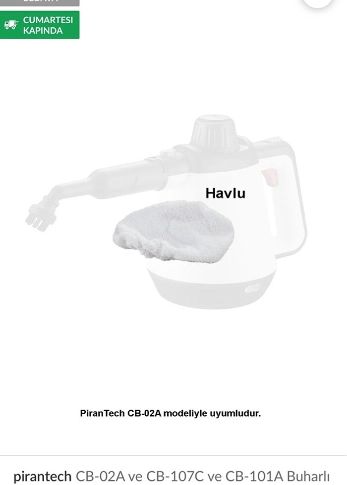 Pirantech yedek ürünler - Görsel 2