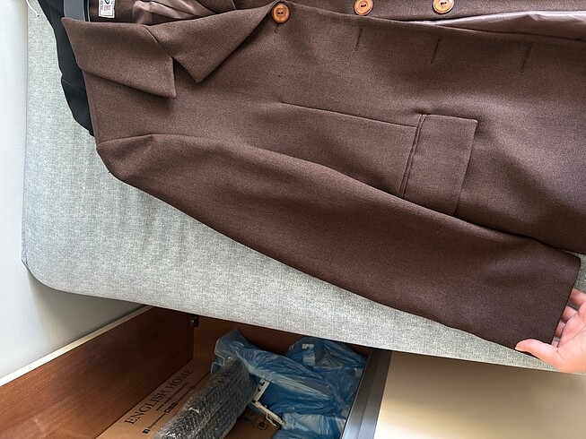 Diğer Kahverengi blazer ceket