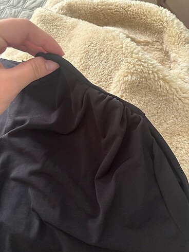 l Beden siyah Renk Büzgülü siyah bluz