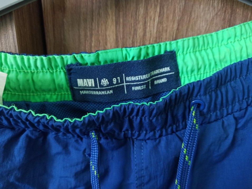 mavi Erkek   Deniz Şortu - Görsel 4