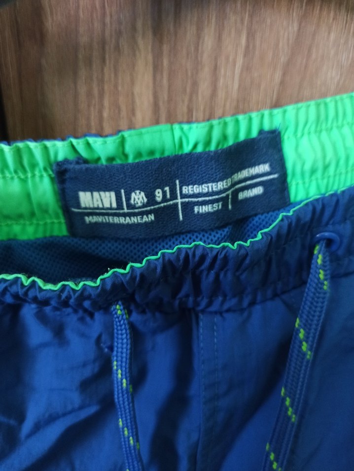 mavi Erkek   Deniz Şortu - Görsel 3