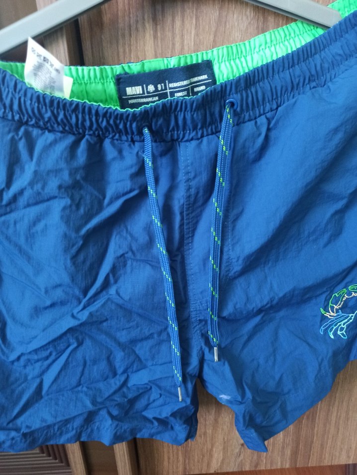 mavi Erkek   Deniz Şortu - Görsel 2