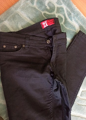 31 Beden siyah Renk Siyah Kadın Denim Pantolon
