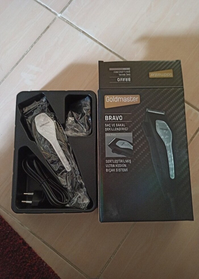Goldmaster Bravo tıraş Makinesi  - Görsel 2