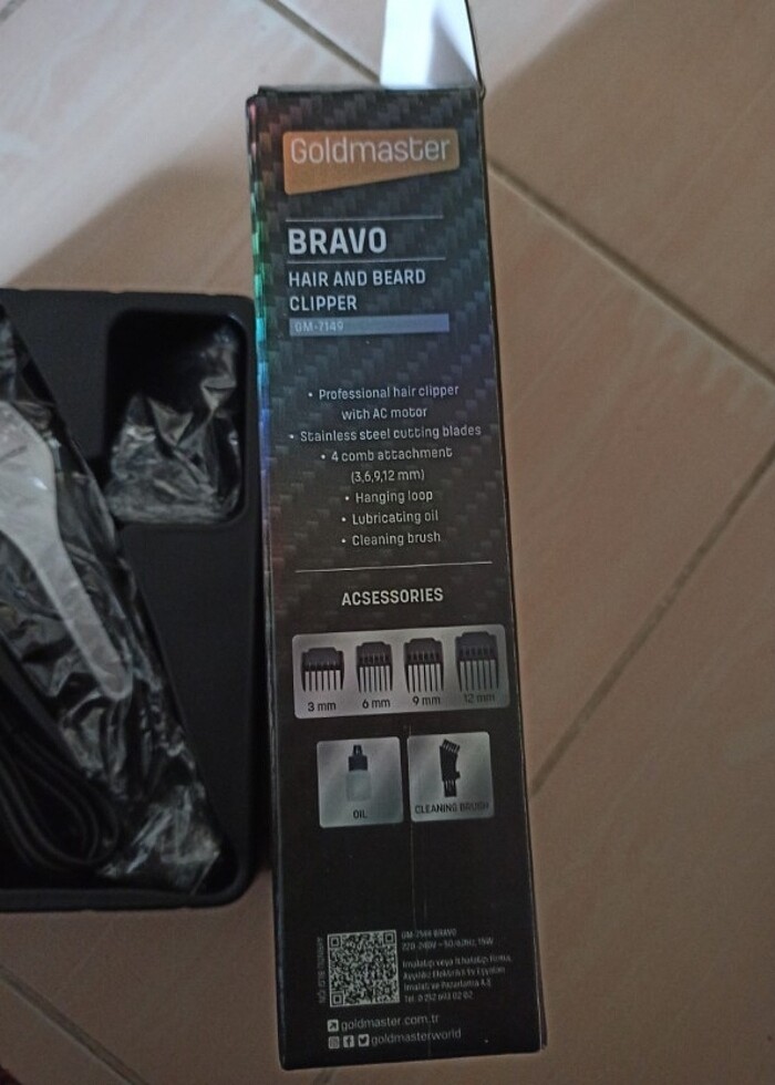 Goldmaster Bravo tıraş Makinesi  - Görsel 3