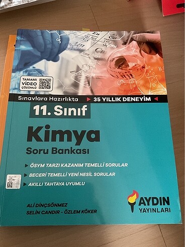 11. Sınıf Aydın kimya sb