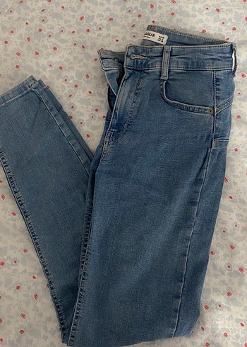 pull and bear skinny jean - Görsel 8