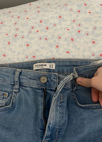 pull and bear skinny jean - Görsel 4