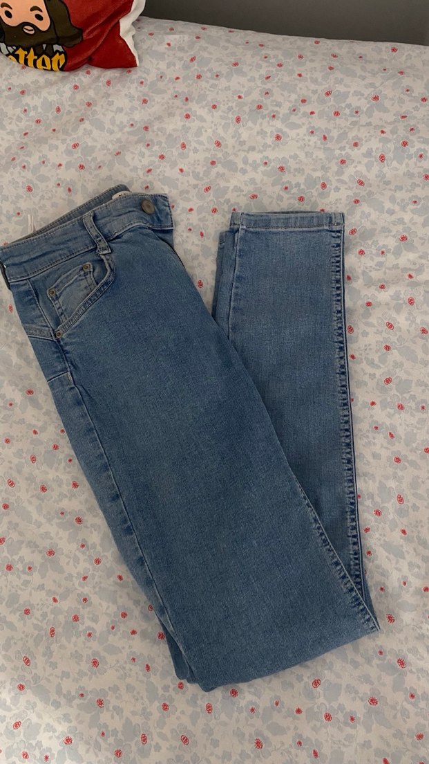 pull and bear skinny jean - Görsel 2