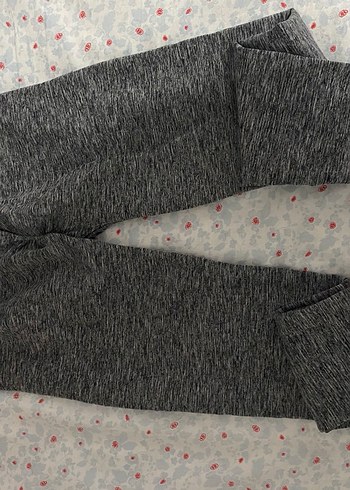 Kadın Gri Dar Kesim Tayt - Görsel 2