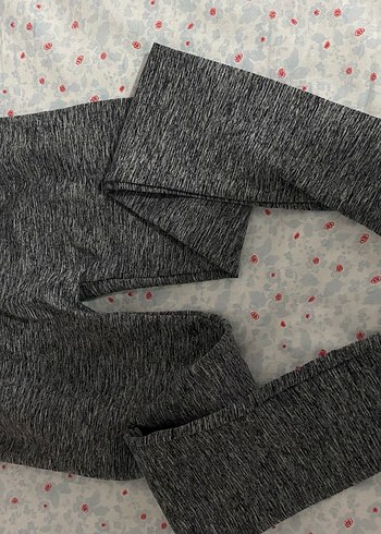 Kadın Gri Dar Kesim Tayt - Görsel 3