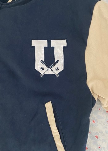 Lacivert kolej ceketi - Görsel 4