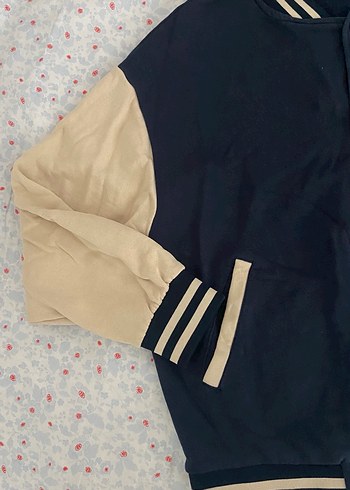 Lacivert kolej ceketi - Görsel 5