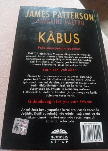 James Patterson - Kâbus Romanı - Görsel 4