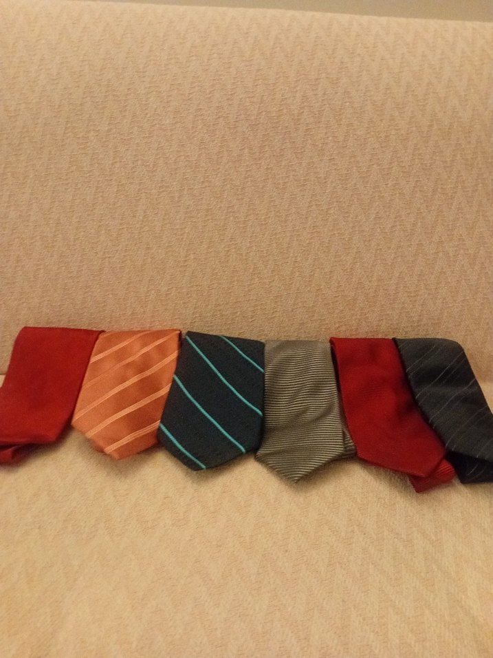 Erkek Çok Renkli Klasik Kravat Seti 6 adet fiyatıdır - Görsel 5