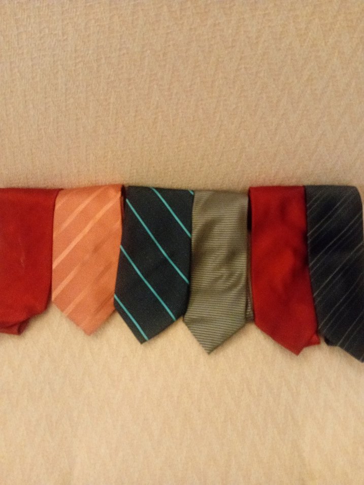 Erkek Çok Renkli Klasik Kravat Seti 6 adet fiyatıdır - Görsel 2