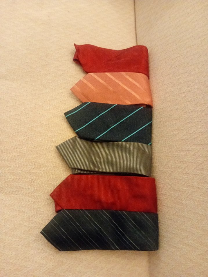 Erkek Çok Renkli Klasik Kravat Seti 6 adet fiyatıdır - Görsel 3