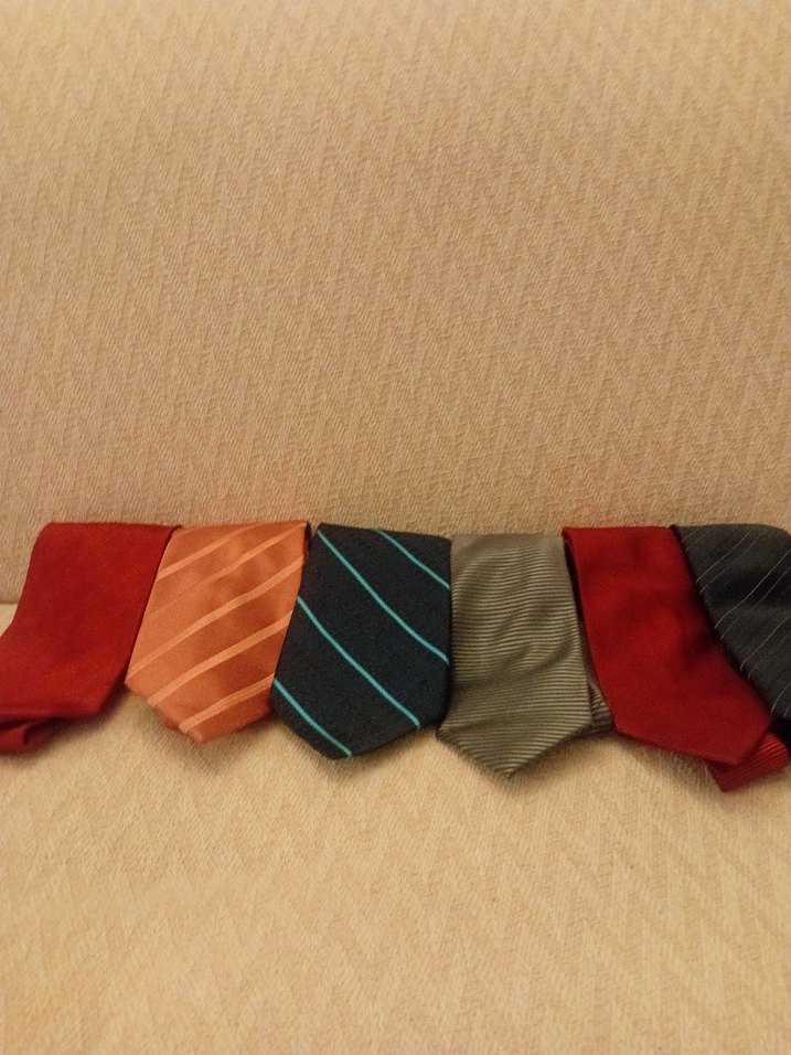 Erkek Çok Renkli Klasik Kravat Seti 6 adet fiyatıdır - Görsel 4