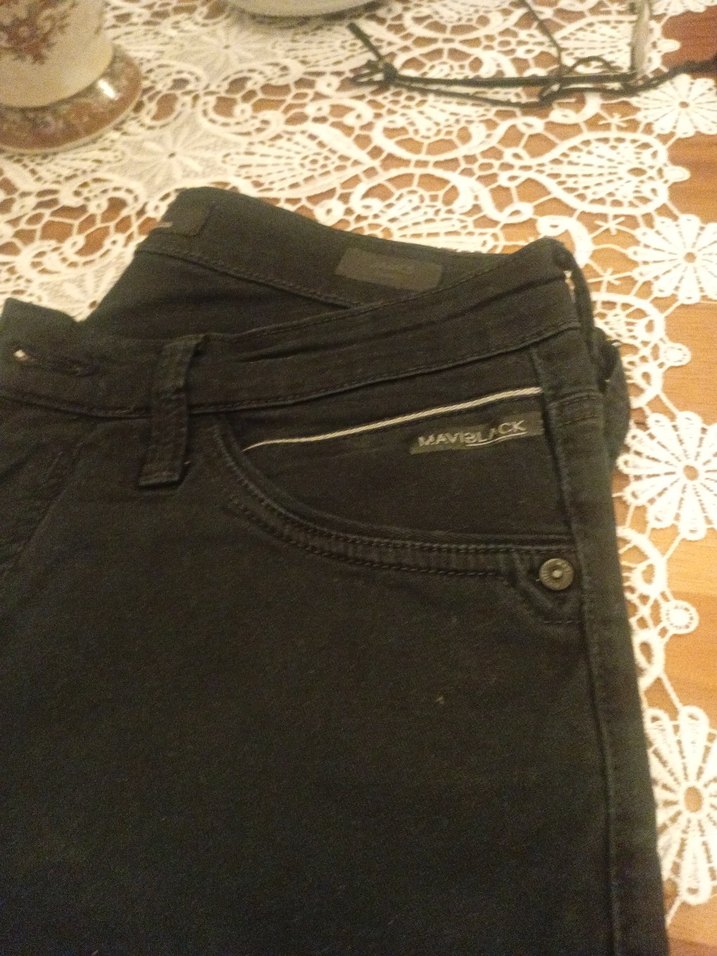 Siyah Erkek jean - Görsel 2