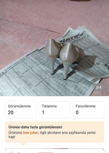 Bej Pliseli Platform Topuklu Kadın Ayakkabı - Görsel 5