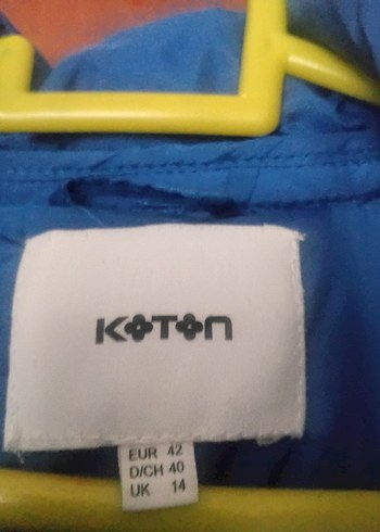 Mavi Kadın Midi Boy Kaban - Görsel 7