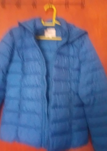 Mavi Kadın Midi Boy Kaban - Görsel 2