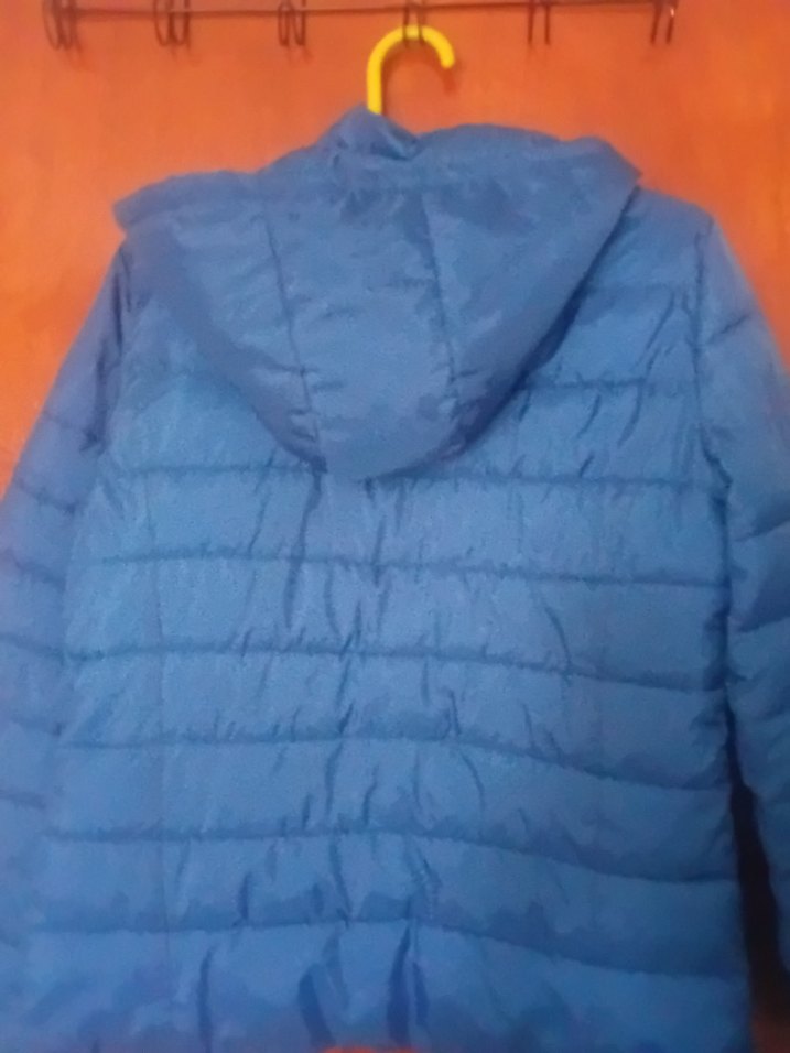 Mavi Kadın Midi Boy Kaban - Görsel 3