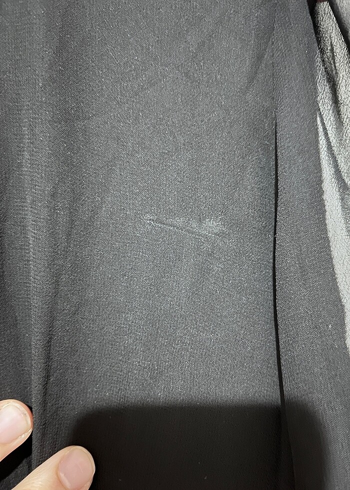 Siyah tül elbise - Görsel 5