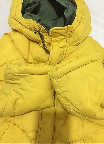 4 Yaş Beden sarı Renk Zara çocuk mont