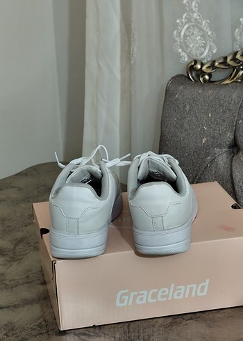 40 Beden beyaz Renk Slazenger Unisex Sneaker