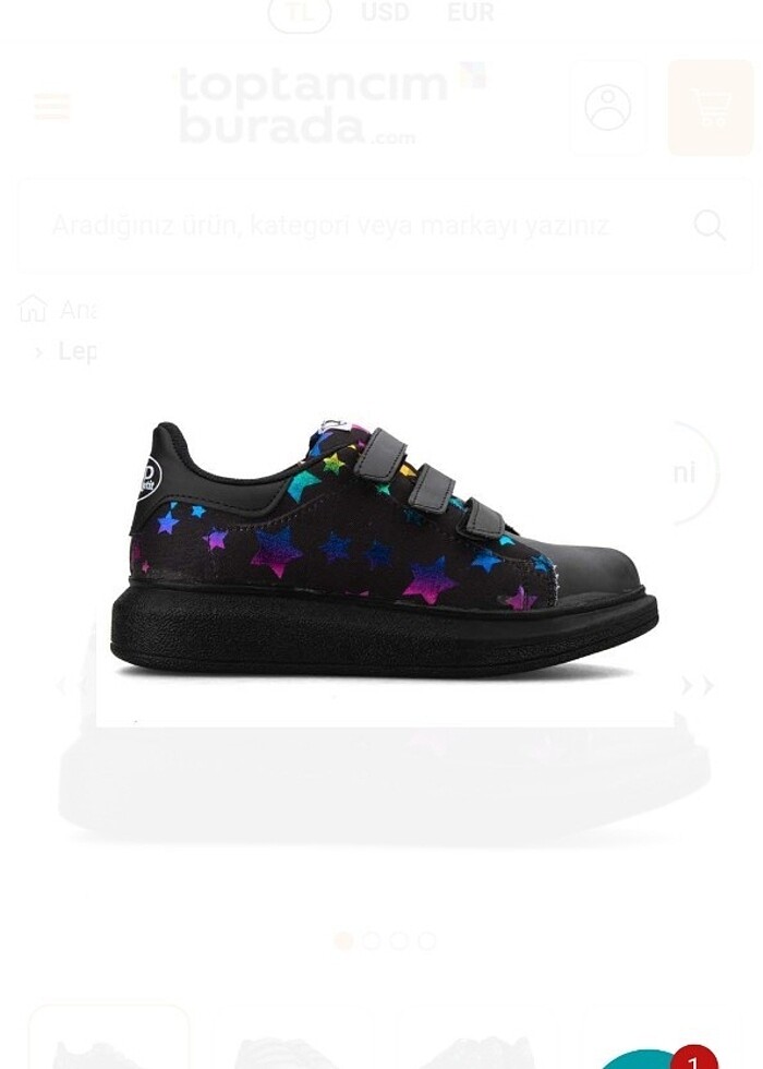 Kız  çocuk  spor ayakkabı yeni sezon - Görsel 3