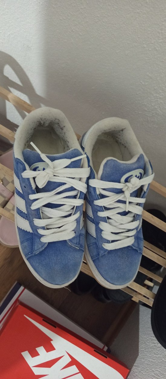 Mavi Denim Bağcıklı Kadın Spor Ayakkabı - Görsel 2