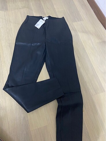 H&M H&M marka deri tayt