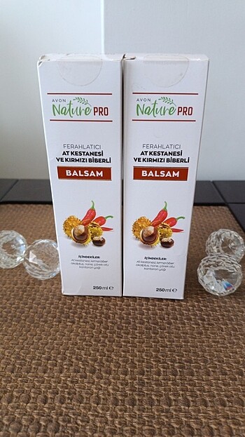 AVON nature pro ferahlatıcı at kestanesi ve biberli balsam 250 m