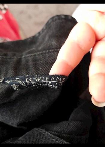 44 Beden siyah Renk Siyah Düğmeli Kadın Denim Ceket