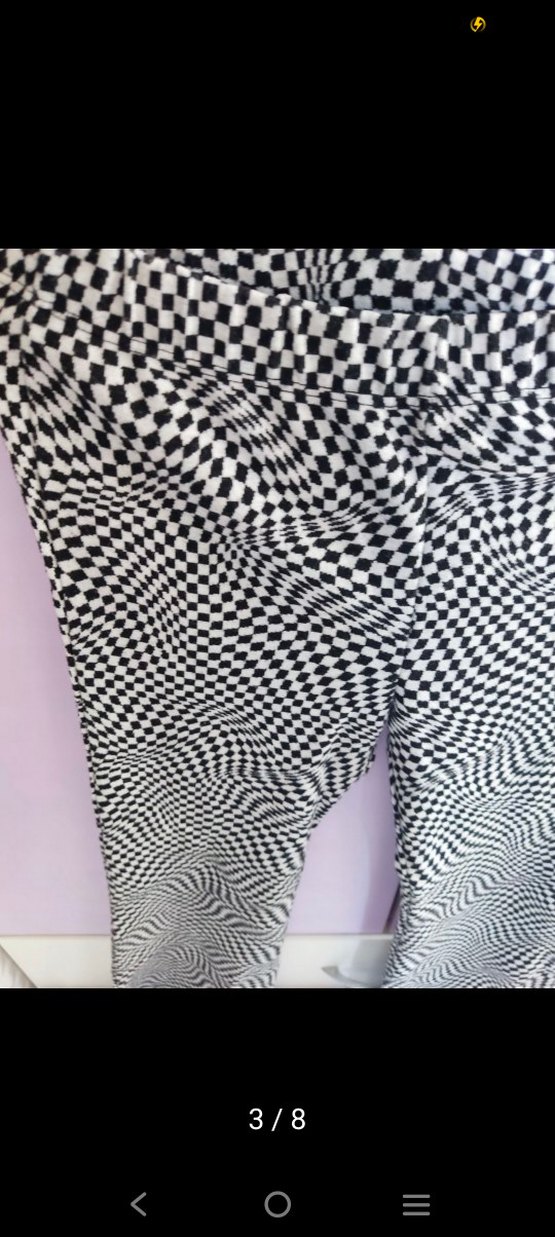 Gri Desenli Beli Lastikli çocuk Pantolonu - Görsel 3