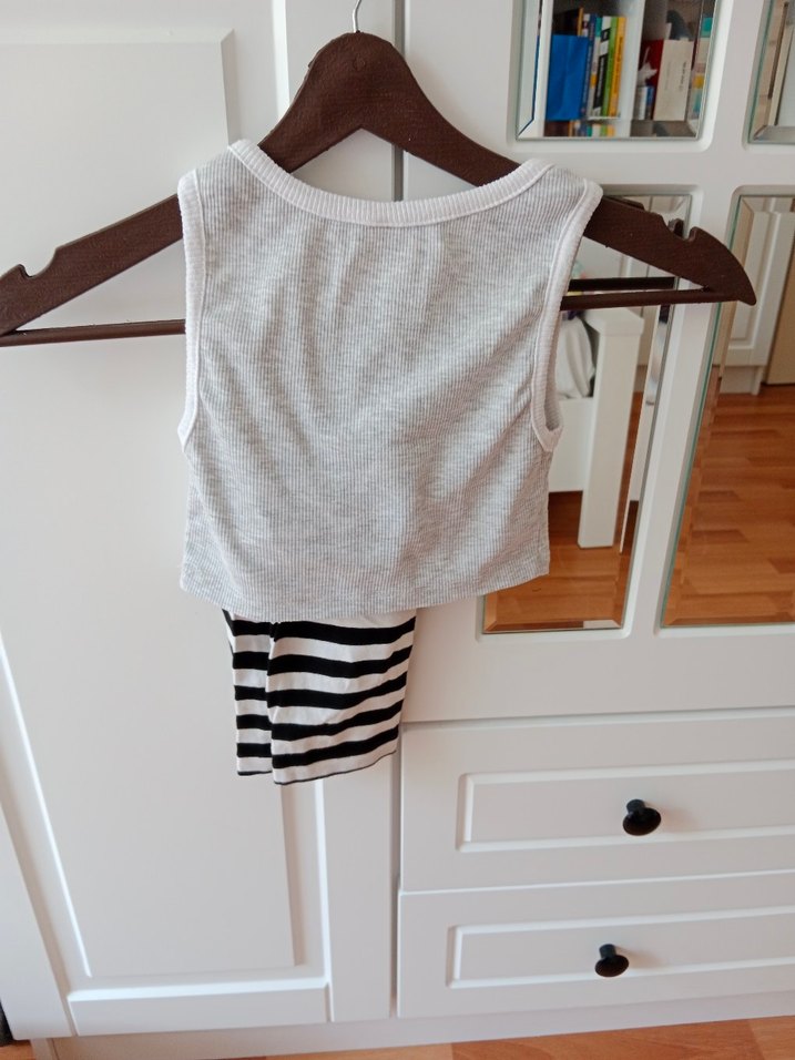 Gri Baskılı Çocuk Atlet - Görsel 2