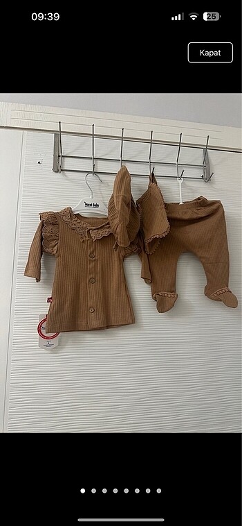 Kız bebek hastane çıkışı 5 Li set