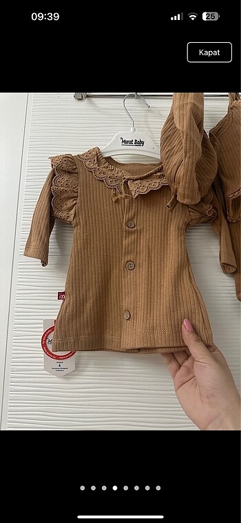 Diğer Kız bebek hastane çıkışı 5 Li set