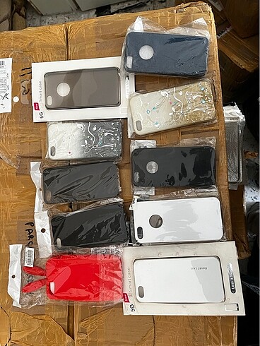 10 Adet ıphone 5 ve 5S kılıfı 30 tl