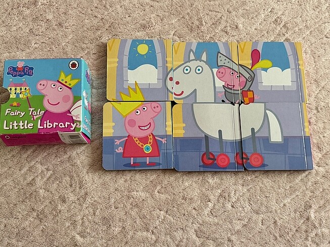 Peppa Pig ingilizce mini çocuk kitap seti