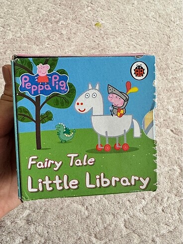  Beden Renk Peppa Pig ingilizce mini çocuk kitap seti