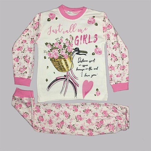 Kız çocu pijama takımı