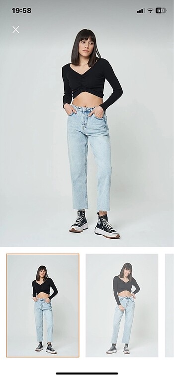 Cross jeans dusuk bel jean