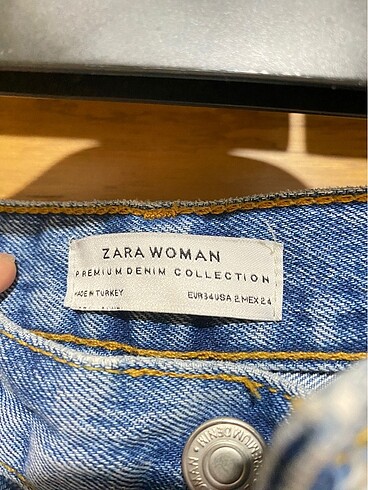 xs Beden Zara jean